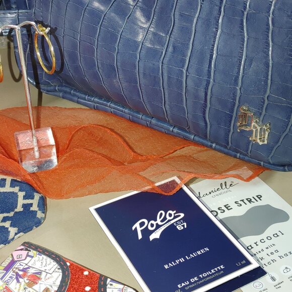 Versace Beauty Bag Ralph Lauren Brighton Nautical Note Jewelry More - Picture 9 of 10